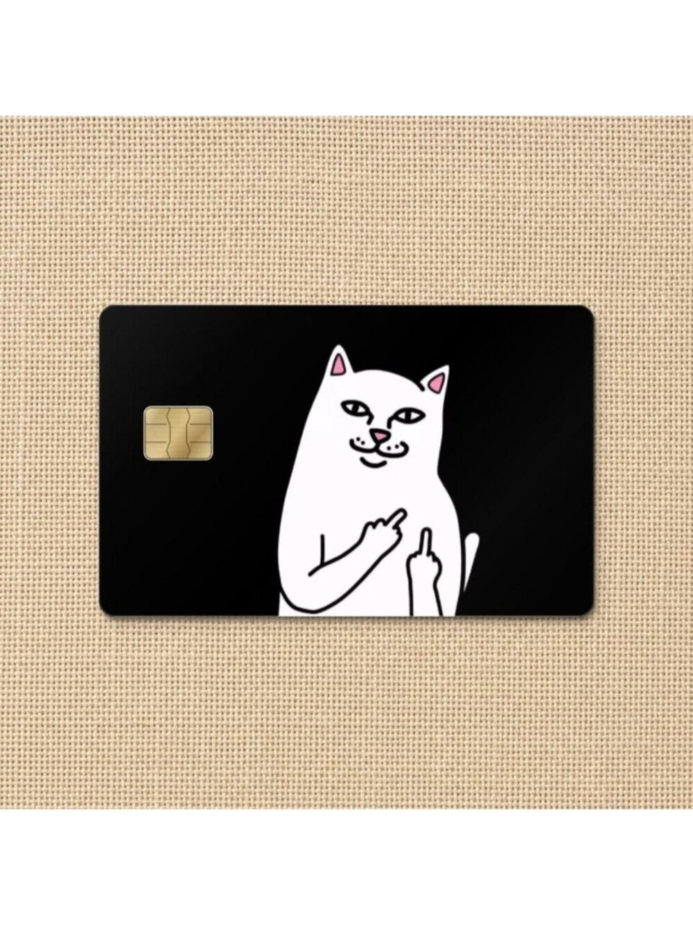Ripndip Lord Nermal Credit Card Skin Premium Vinyl Waterproof